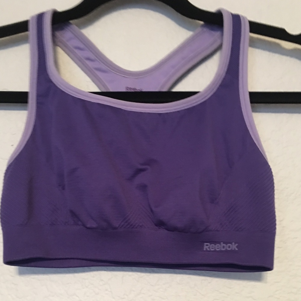 Reebok purple sports bra - Picture 2 of 5